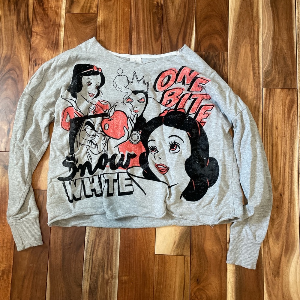 Disney Gray Sweatshirt